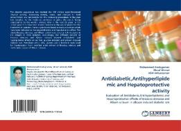 Antidiabetic,Antihyperlipidemic and Hepatoprotective activity di Mohammad Asadujjaman, Maruf Ahmed, ASM Anisuzzaman edito da LAP Lambert Acad. Publ.
