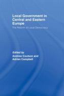 Local Government in Central and Eastern Europe di Andrew Coulson edito da Routledge