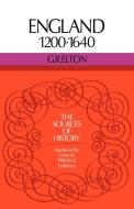 England 1200 1640 di G. R. Elton edito da Cambridge University Press