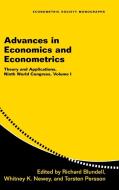 Advances in Economics and Econometrics edito da Cambridge University Press
