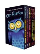 Hiaasen 5-Book Trade Paperback Box Set (Hoot, Flush, Scat, Chomp, Squirm) di Carl Hiaasen edito da EMBER