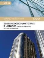 Building Design Materials And Methods di John Hardt edito da Kaplan Aec Education