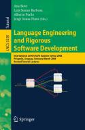 Language Engineering and Rigorous Software Development edito da Springer Berlin Heidelberg