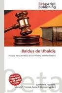 Baldus de Ubaldis edito da Betascript Publishing