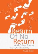 Return of no returns and other poems di Kwesi Brew edito da Afram Publications