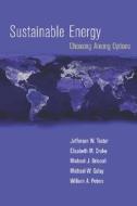 Sustainable Energy: Choosing Among Options di Jefferson W. Tester, Elisabeth M. Drake, Michael J. Driscoll edito da MIT Press (MA)