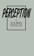 Perception di H. Price edito da Praeger