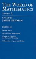 The World of Mathematics, Vol. 1 di James R. Newman edito da DOVER PUBN INC