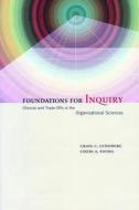 Foundations for Inquiry di Craig C. Lundberg, Cheri A. Young edito da Stanford University Press