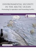 Environmental Security in the Arctic Ocean di Paul Arthur (University of Cambridge Berkman edito da Royal United Services Institute for Defence Studies