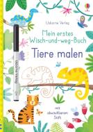 Mein erstes Wisch-und-weg-Buch: Tiere malen di Kirsteen Robson edito da Usborne Verlag