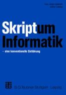 Skriptum Informatik di Hans-Jürgen Appelrath, Jochen Ludewig edito da Vieweg+Teubner Verlag