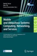Mobile and Ubiquitous Systems: Computing, Networking, and Services edito da Springer-Verlag GmbH