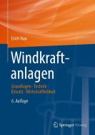 Windkraftanlagen di Erich Hau edito da Springer-Verlag GmbH