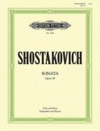 Sonata In D Minor Op 40 di DIMITR SHOSTAKOVICH edito da Faber Music