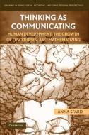 Thinking as Communicating di Anna Sfard edito da Cambridge University Press