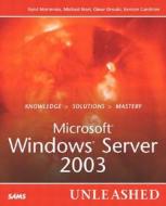 Windows.net Server Unleashed di Rand Morimoto, Michael Noel, Omar Droubi edito da Pearson Education (us)