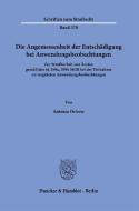 Die Angemessenheit der Entschädigung bei Anwendungsbeobachtungen. di Antonia Orterer edito da Duncker & Humblot GmbH