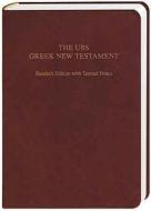 UBS Greek New Testament Reader's Edition with Textual Notes edito da American Bible Society