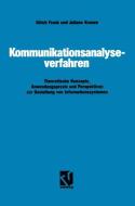 Kommunikationsanalyseverfahren di Ulrich Frank edito da Vieweg+Teubner Verlag