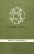 Vierzeiler-Lexikon V di Otto Holzapfel edito da Lang, Peter