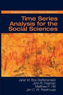 Time Series Analysis for the Social Sciences di Janet M. Box-Steffensmeier, John R. Freeman, Matthew P. Hitt edito da Cambridge University Press