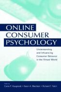 Online Consumer Psychology di Curtis P. Haugtvedt edito da Taylor & Francis Inc