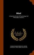 Mind di George Croom Robertson, Mind Association edito da Arkose Press