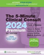 5-Minute Clinical Consult 2024 Premium di Frank Domino edito da Wolters Kluwer Health