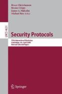 Security Protocols edito da Springer Berlin Heidelberg