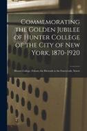 COMMEMORATING THE GOLDEN JUBILEE OF HUNT di ANONYMOUS edito da LIGHTNING SOURCE UK LTD