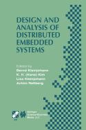 Design and Analysis of Distributed Embedded Systems di Russell John Rickford, Ifip World Computer Congress edito da Springer US