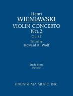 Violin Concerto No.2, Op.22 di Henri Wieniawski edito da Serenissima Music, Inc.