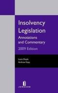 Insolvency Legislation di Louis Doyle, Andrew Keay edito da Jordan Publishing Ltd