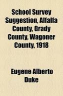School Survey Suggestion, Alfalfa County di Eugene Alberto Duke edito da General Books