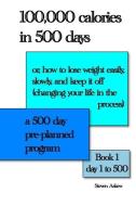 100,000 calories in 500 days: Or, how to lose weight easily, slowly, and keep it off (changing your life in the process) di Steven Askew edito da LIGHTNING SOURCE INC