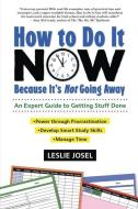 How to Do It Now Because It's Not Going Away: An Expert Guide to Getting Stuff Done di Leslie Josel edito da ZEST BOOKS