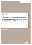 Die Haftung für Umweltschäden durch Immissionen anhand OGH 11.10.1995, 3 0b 508/93 - Sandstrahlentscheidung di Jürgen Huber edito da Diplom.de