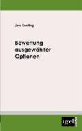 Bewertung ausgewählter Optionen di Jens Kersting edito da Igel Verlag