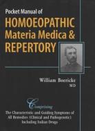 Pocket Manual of Homeopathic Materia Medica & Repertory di Dr. William Boericke edito da B Jain Publishers Pvt Ltd