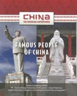 Famous People of China di Yan Liao edito da PAPERBACKSHOP UK IMPORT