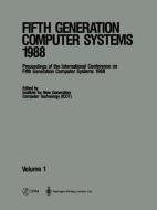 Fifth Generation Computer Systems 1988 edito da Springer London