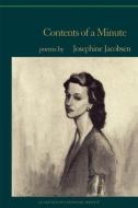 Contents of a Minute: Poems di Josephine Jacobsen edito da SARABANDE BOOKS
