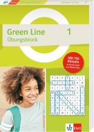 Green Line 1 (ab 2021) Klasse 5 - Übungsblock zum Schulbuch edito da Klett Lerntraining