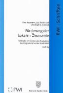 Förderung der Lokalen Ökonomie di Uwe Neumann, Lutz Trettin, Christoph M. Schmidt edito da Duncker & Humblot GmbH