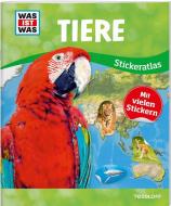 WAS IST WAS Sticker-Atlas Tiere edito da Tessloff Verlag