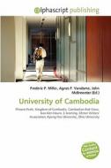 University Of Cambodia edito da Alphascript Publishing