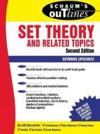 Schaum's Outline of Set Theory and Related Topics di Seymour Lipschutz edito da McGraw-Hill Education - Europe