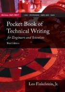Pocket Book of Technical Writing for Engineers & Scientists di Leo Finkelstein edito da McGraw-Hill Education - Europe