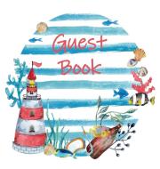 Guest Book, Visitors Book, Guests Comments, Vacation Home Guest Book, Beach House Guest Book, Comments Book, Visitor Boo di Lollys Publishing edito da Lollys Publishing